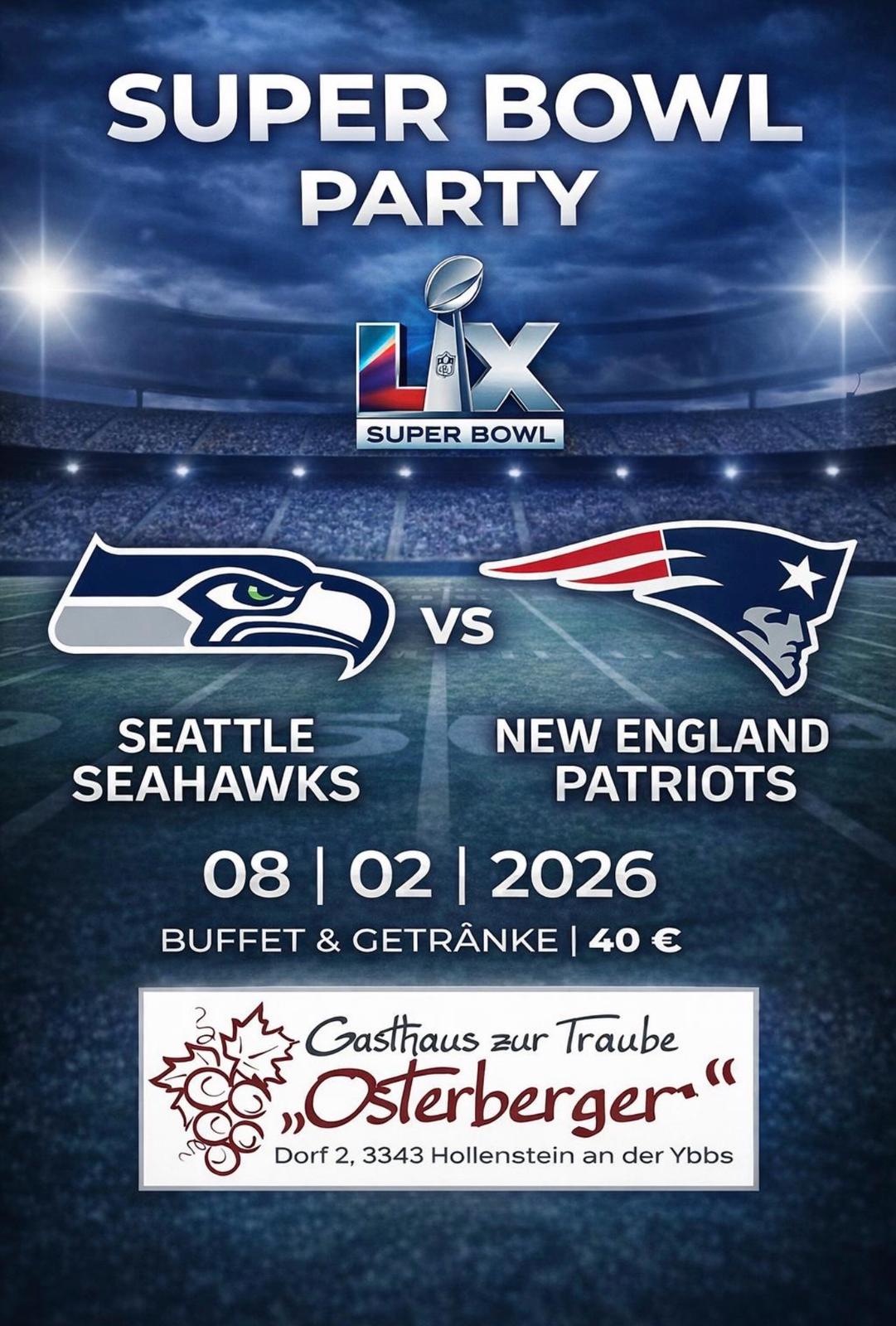 Artikelbild: Superbowlparty